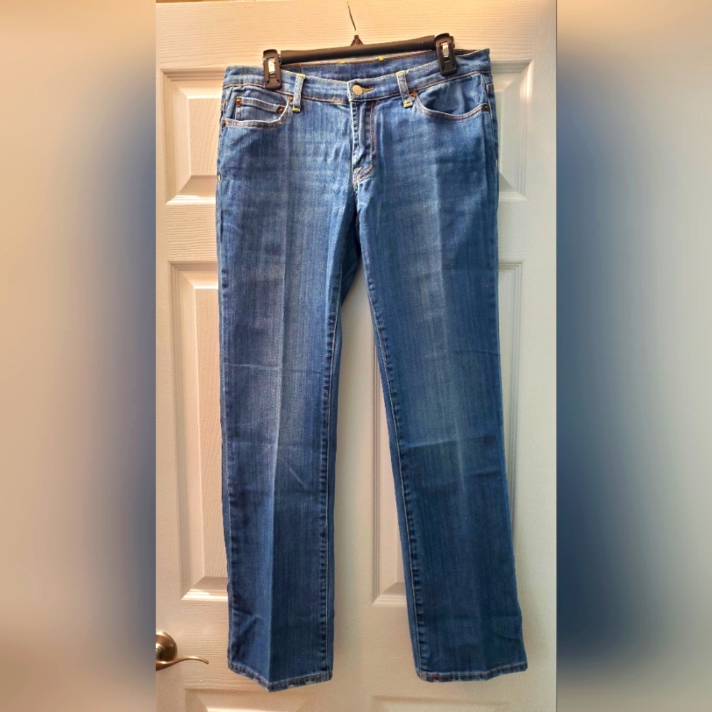 Petunia Sundown Straight Jeans by Lucky Size 30 (31.5" inseam crutch to hem)